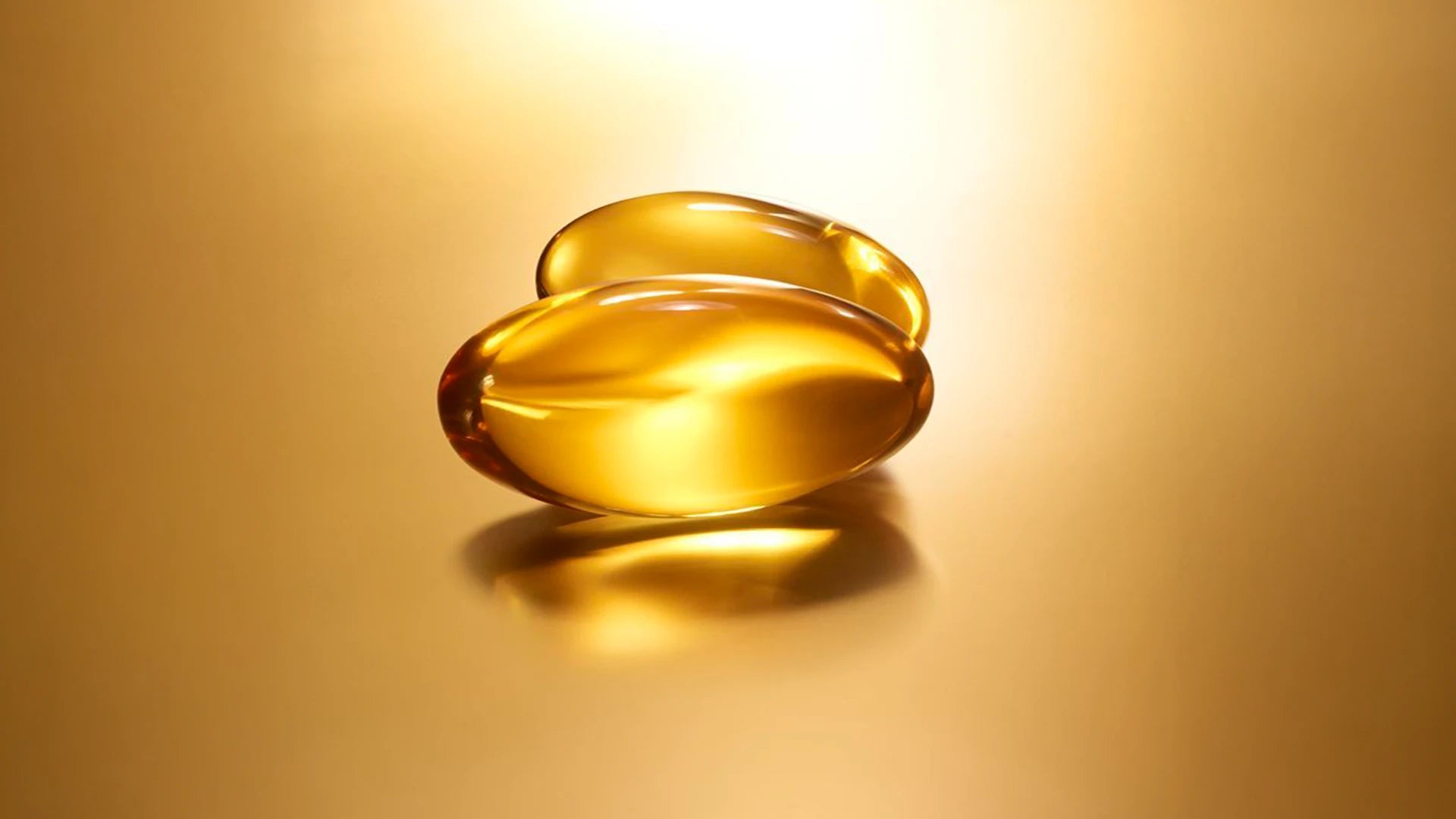 A bottle of premium fish oil capsules 