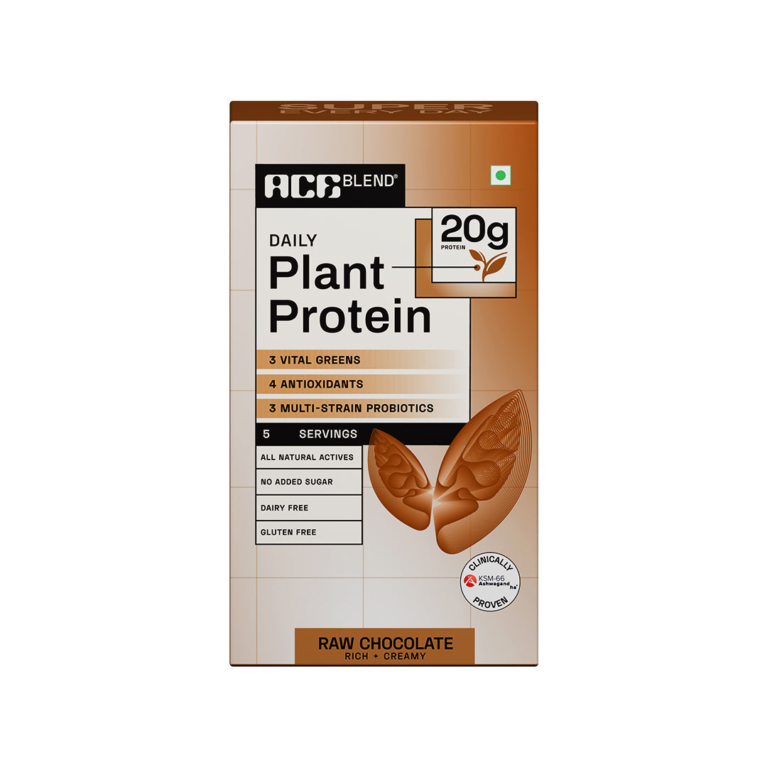 🎁 Premium Plant Protein | Daily - Raw Chocolate / Starter 5