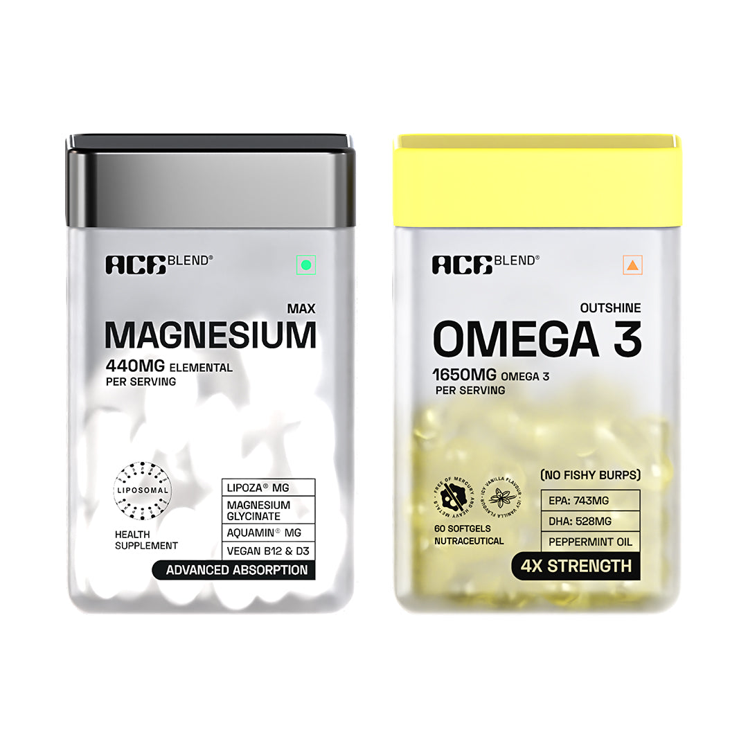 Outshine Omega 3 + Max Magnesium Super Combo